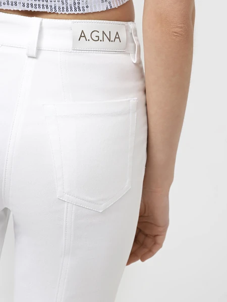 Білі джинси кльош bootcut